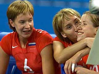 Российские волейболистки - "лакомство для зрителя"