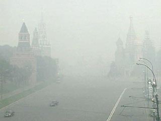 Дымка над Москвой достигла максимальной концентрации за это лето
