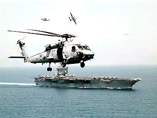 В районе Персидского залива разбился военный вертолет США