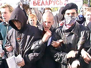 В Минске в воскресенье задержан активист незарегистрированной оппозиционной организации "Молодой фронт" Дмитрий Дашкевич