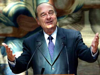 В этом году Жак Ширак выиграл на президентских выборах с помощью колдовства