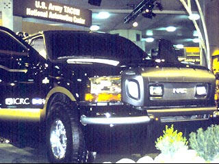 В Национальной автомобильном центре армии США в Мичигане разработан бронированный автомобиль Smartruck