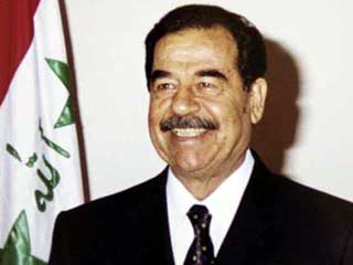 Саддам Хусейн полон сил. Он женился на молодой блондинке
