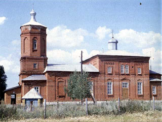 Тихвинско-Богородская церковь в селе Тюрнясево (Татарстан).