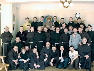 Францисканские монахи в России