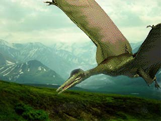 Гигантская птица с размахом крыльев в 14 футов подобна персонажам из фильма "Парк Юрского периода"