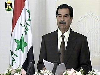 Саддам Хусейн принес президентскую присягу