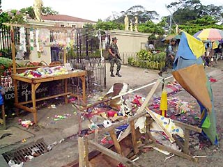 Теракт был совершен на территории христианской церкви в городе Замбоанга