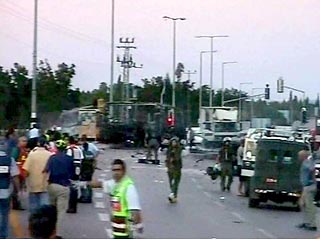 На севере Израиля сегодня около 18:30 по московскому времени произошел взрыв в пассажирском автобусе