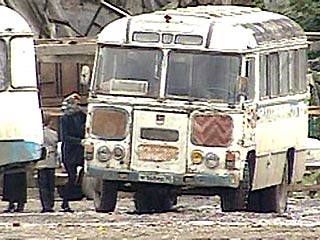 В Чечне неизвестные попытались захватить пассажирский автобус
