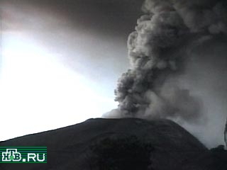 Сегодня в 60 километрах от Мехико началось извержение вулкана на горе Попокатепетль