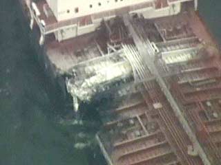 В 40 км от побережья Сингапура столкнулись два судна. В результате ЧП в море вылилось около 350 тонн нефти