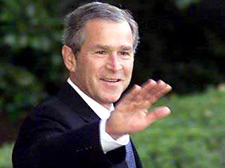 Буш обошел вашингтонских снайперов в борьбе за титул человек года