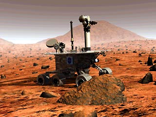 Через год NASA надеется снова оставить на Марсе свои следы, на этот раз с помощью двух шестиколесных роботов-марсоходов