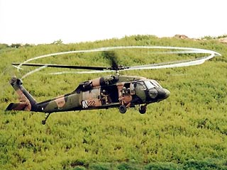 Вертолет армии США Black Hawk с пятью военнослужащими на борту потерпел катастрофу в центральной части Гондураса во время тренировочного полета