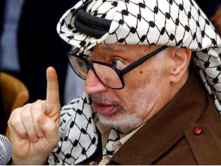 Ясир Арафат резко критикует Усаму бен Ладена