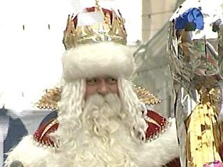 Дед Мороз отправляется в путешествие по России