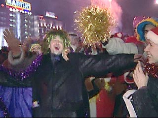Новогодняя ночь в Москве прошли без серьезных инцидентов. Преступлений в это время совершается традиционно меньше