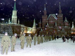 Новогодняя ночь в Москве прошла тихо и спокойно, чему в немалой степени способствовали сильные морозы