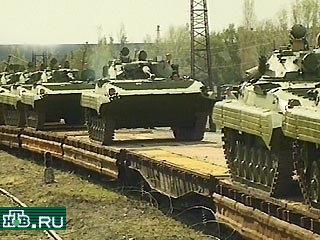 Начался вывод российской военной техники из Грузии