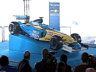 Накануне в Швейцарии команда Mild Seven Renault Formula One официально представила свой новый болид. Презентация состоялась в культурном центре Люцерна 20 января
