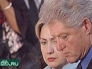 Президент США Билл Клинтон с супругой намереваются приобрести дом в Вашингтоне