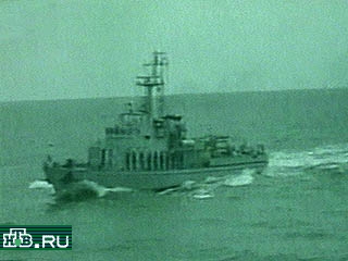 Миноносец Военно-морского флота Уругвая "Вальенте" находился в 11 морских милях от уругвайской военной базы Кабо Полоньо
