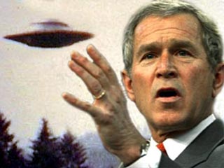 В проекте госбюджета-2004 Буш заявил о существовании инопланетян