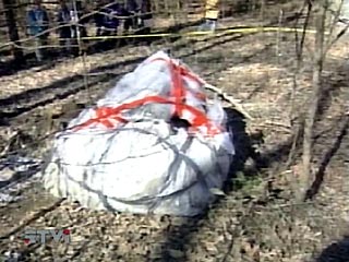 В Техасе неподалеку от города Форт-Уорс обнаружен большой кусок одного из крыльев шаттла Columbia