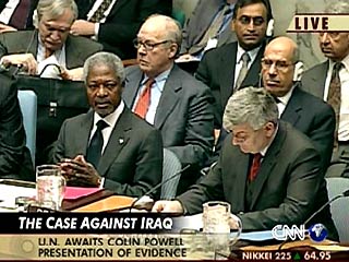 Кофи Аннан призвал "использовать все возможности мирного урегулирования вокруг Ирака"
