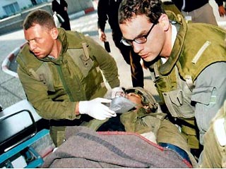 24 израильских солдата получили ранения различной степени тяжести в результате аварийного разрыва снаряда для ручного противотанкового гранатомета
