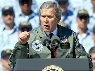 Президент США Джордж Буш заявил, что в Ираке скрывается некий "высокопоставленный лидер" террористической организации "Аль-Каида"