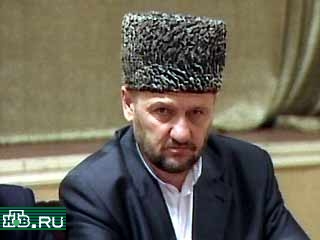 Глава временной администрации Чеченской Республики Ахмад Кадыров