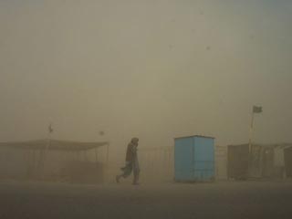 На Кувейт обрушилась сильнейшая песчаная буря