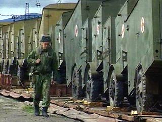 Из Чечни отбыл второй эшелон с 800 российскими военными