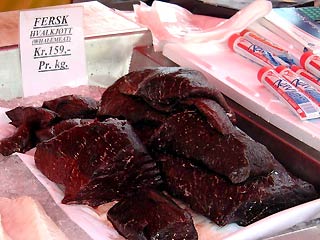 Продукты из китового мяса могут сильно навредить здоровью