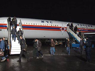 Самолет МЧС России доставил в Москву из Багдада еще 117 человек