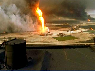 Крупномасштабные пожары на скважинах и нефтехранилищах в случае войны в Ираке могут вызвать в регионе эффект "ядерной зимы"