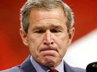 В связи с ситуацией вокруг Ирака и состоянием американской экономики, рейтинг президента США Джорджа Буша за последние несколько недель упал еще на 8 процентов