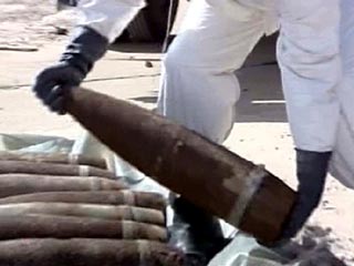 По сведениям американской разведки, элитные части иракской армии получили на вооружение химические артиллерийские снаряды