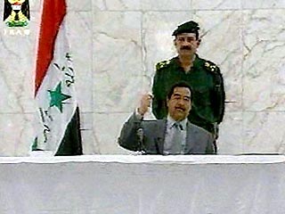 Саддам Хусейн пообещал гуманно обращаться с американскими и британскими военными, которые попадут в плен во время вероятной войны в Ираке