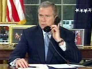 Буш позвонил главе правительства Японии и заявил об успехе операции в Ираке