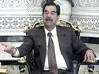 Президент Ирака Саддам Хусейн объявил денежную награду за каждый сбитый самолет коалиции, а также за каждого убитого или плененного солдата противника