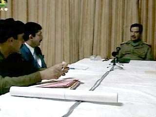 Саддам Хусейн пообещал соблюдать "Женевскую конвенцию" в отношении военнопленных