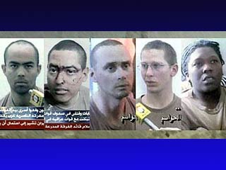 Al-Jazeera передала интервью с пятью американскими военнослужащими, которые были взяты в плен в окрестностях Эн-Насирии