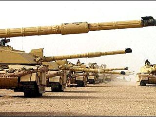 К югу от Басры идет танковое сражение