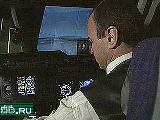 В Санкт-Петербурге проходит испытания новейший российский авиатренажер