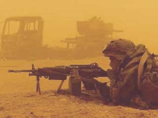 Части 101-й воздушно-штурмовой дивизии армии США прекратили продвижение к Багдаду в связи с мощной песчаной бурей, сообщила телекомпания CNN