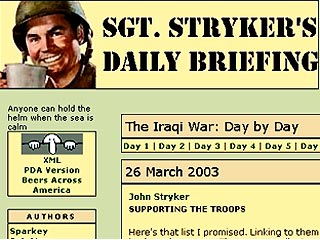 Американские солдаты, ведущие войну в Ираке, публикуют дневники в интернете