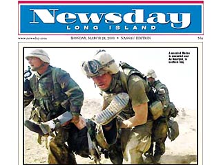 Американская газета Newsday потеряла связь со своими журналистами в Багдаде